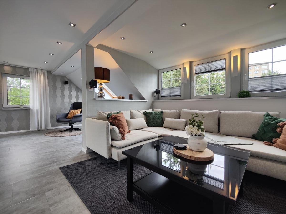 Ferienhaus Villa Adelsberg Mit Dachterrasse In Zentraler Lage Fuer Bis Zu 10 Personen Chemnitz Kültér fotó